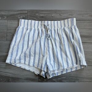 Abercrombie & Fitch| Nautical Relaxed Fit Shorts, Paperbag Style—Size Med•••